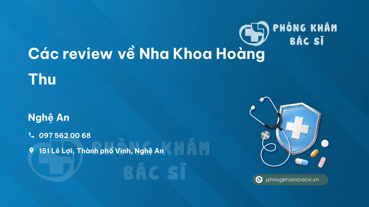 Nha Khoa Hoang Thu Thanh Pho Vinh 2