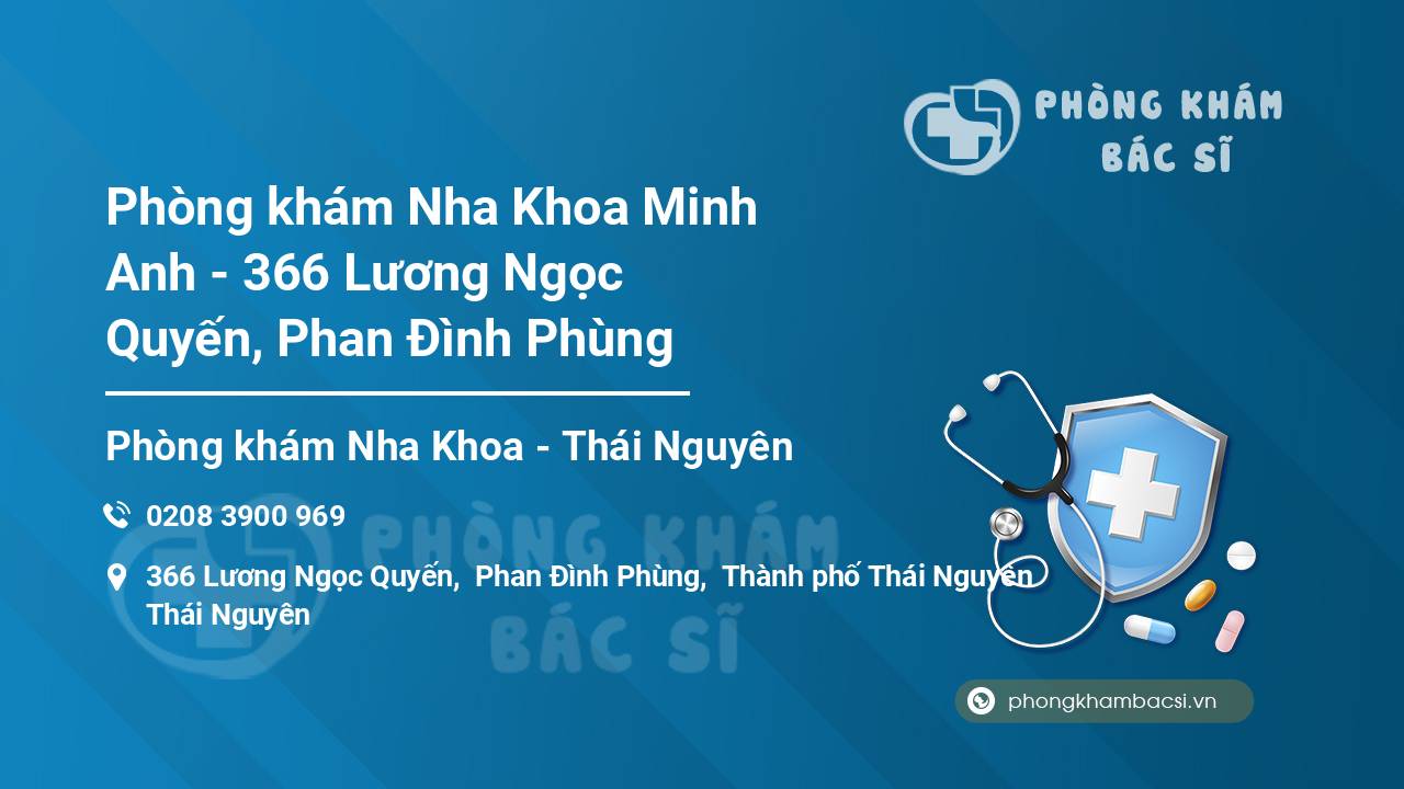 Phòng khám Nha Khoa Minh Anh - 366 Lương Ngọc Quyến, Phan Đình Phùng
