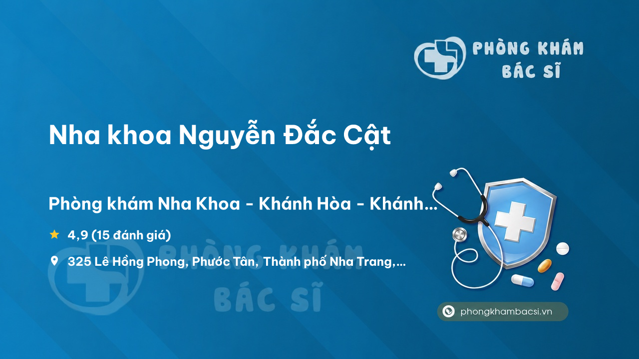 Nha Khoa Nguyen Dac Cat Nha Trang