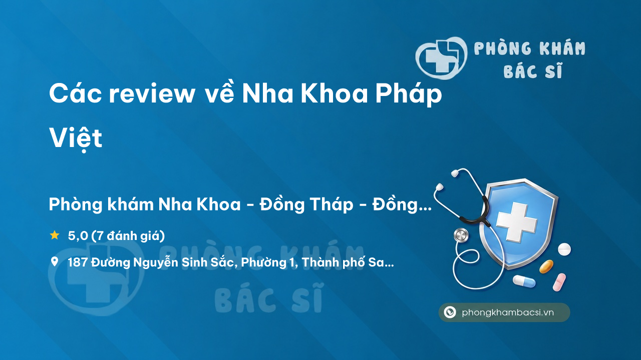 Nha Khoa Phap Viet Sa Dec