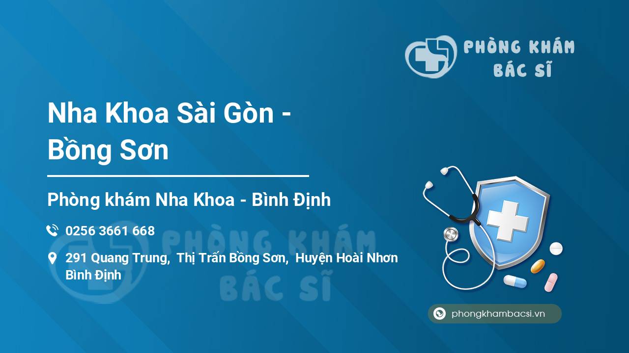 Nha Khoa Sài Gòn - Bồng Sơn