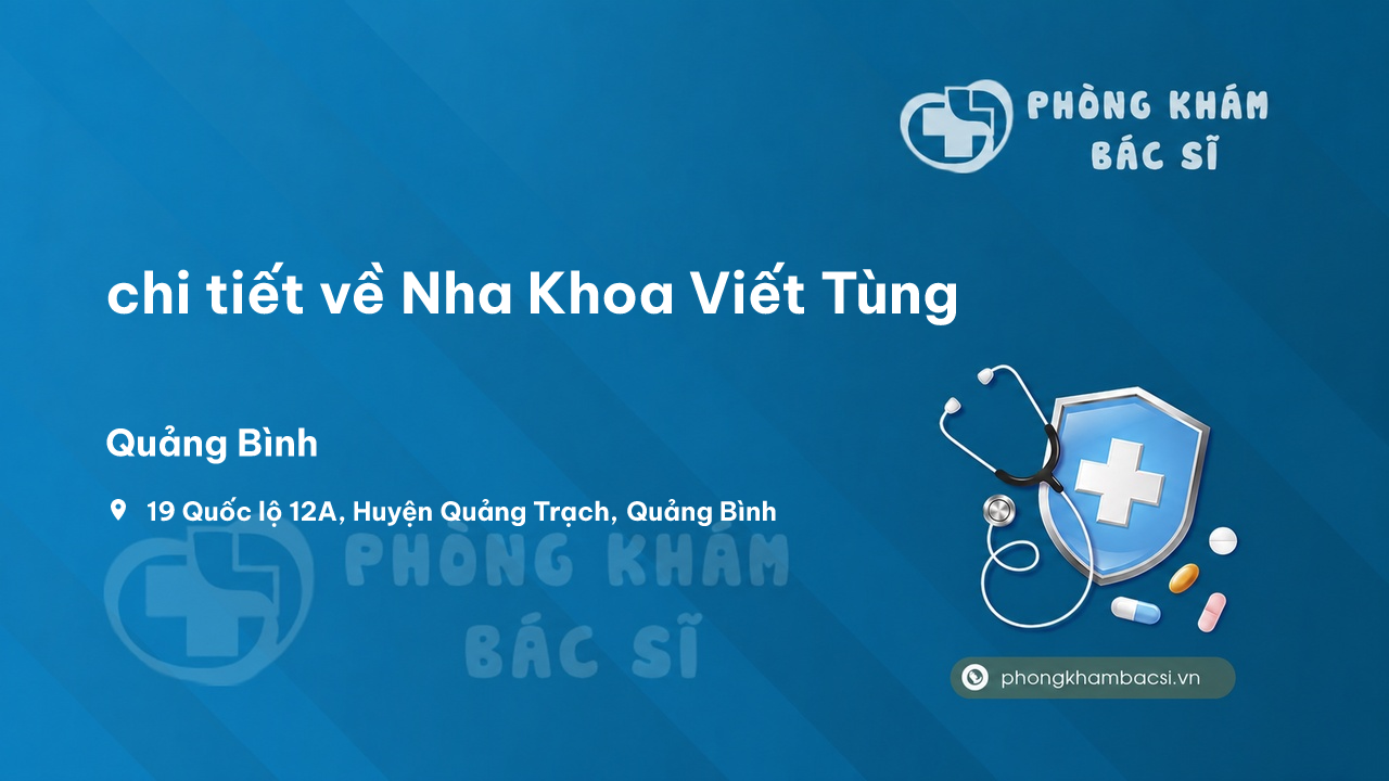 Phòng Khám Răng Hàm Mặt - BS Phan Thanh Hùng