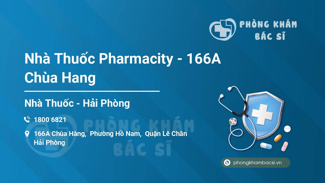 Nhà Thuốc Pharmacity - 166A Chùa Hang
