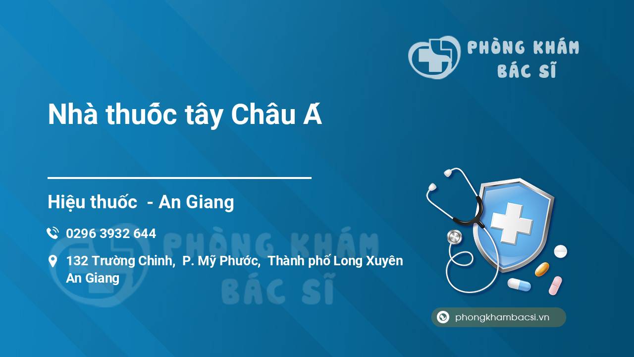 Nhà thuốc tây Châu Á