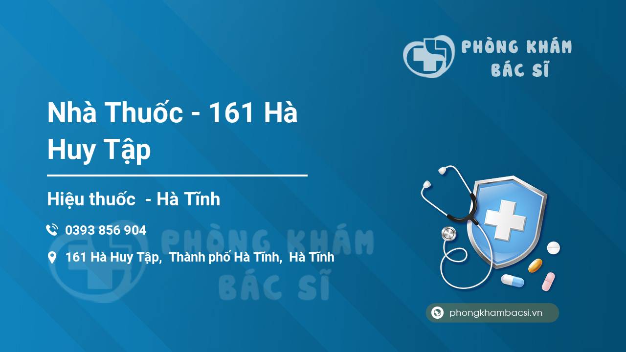 Nhà Thuốc - 161 Hà Huy Tập