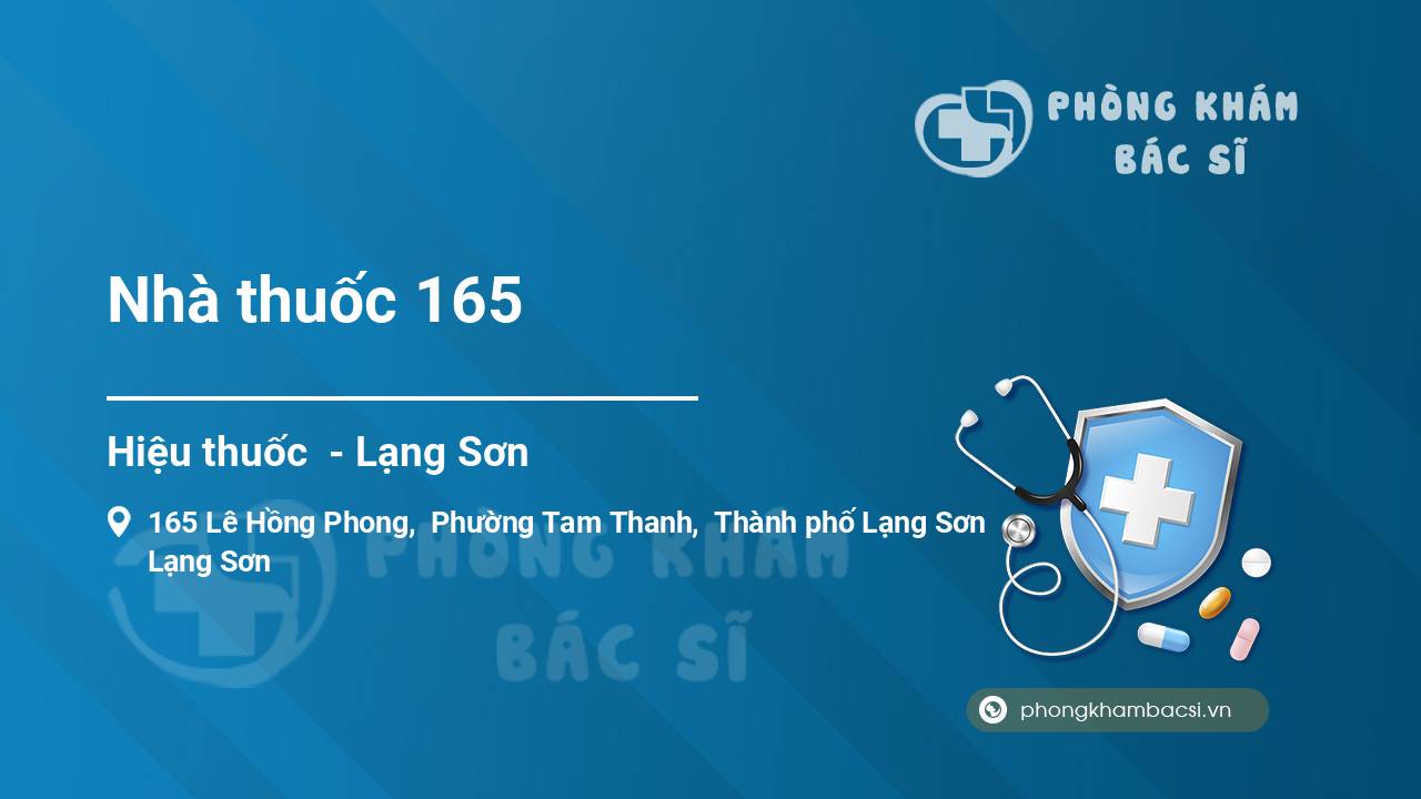 Nhà thuốc 165