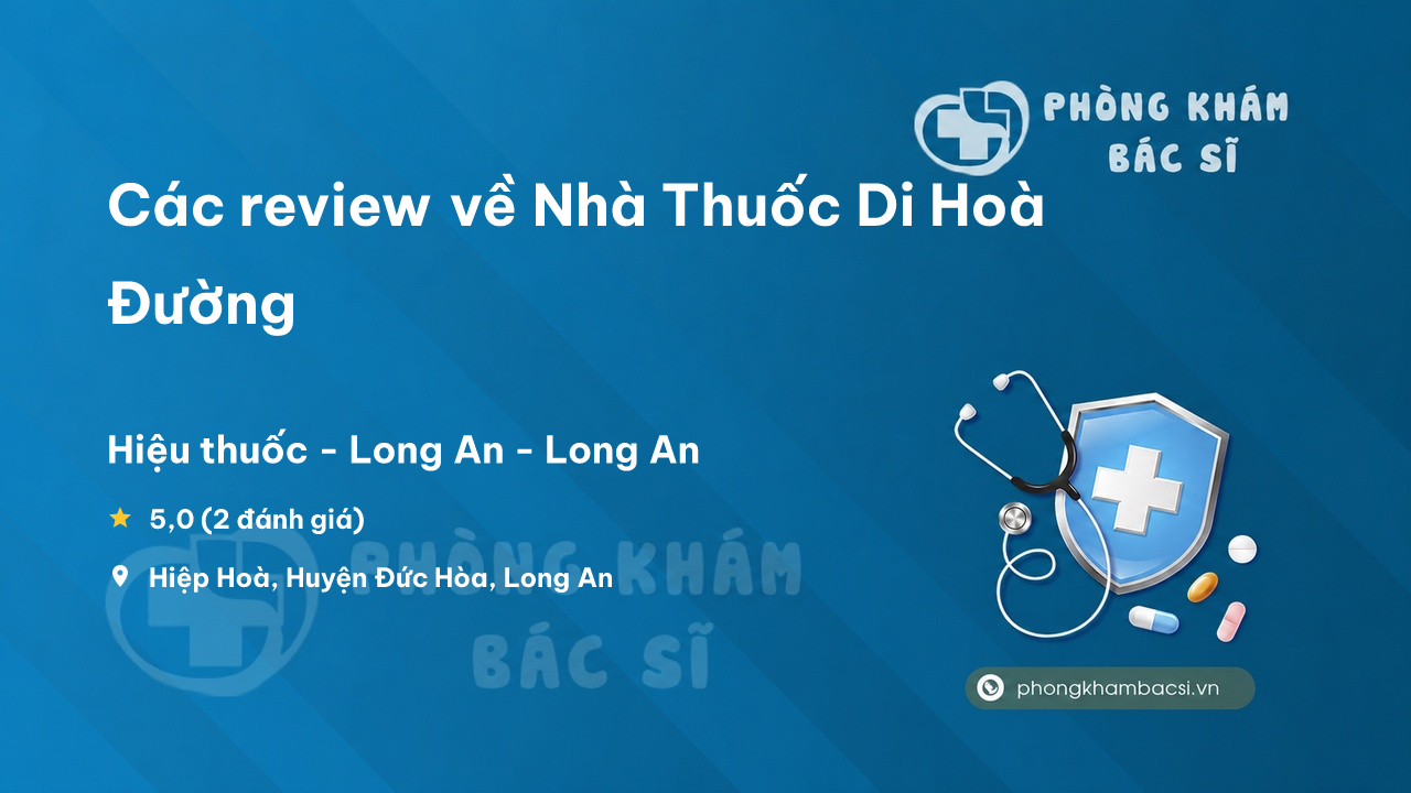 Nha Thuoc Di Hoa Duong Duc Hoa