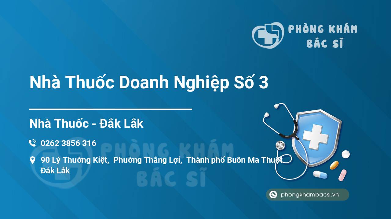 Nhà Thuốc Doanh Nghiệp Số 3