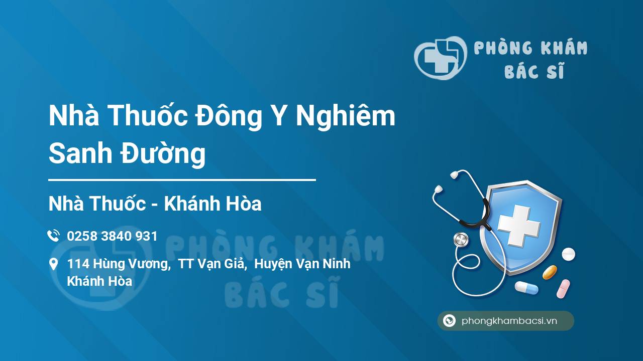Nhà Thuốc Đông Y Nghiêm Sanh Đường
