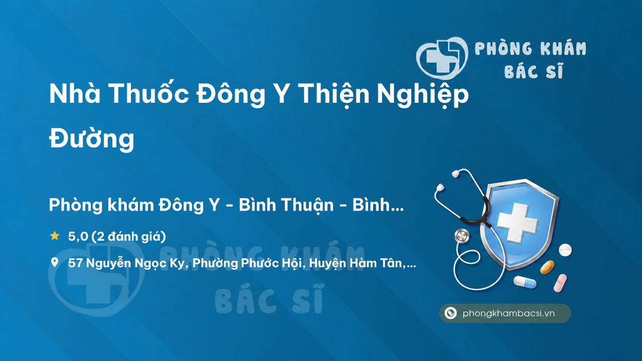 Nha Thuoc Dong Y Thien Nghiep Duong Ham Tan