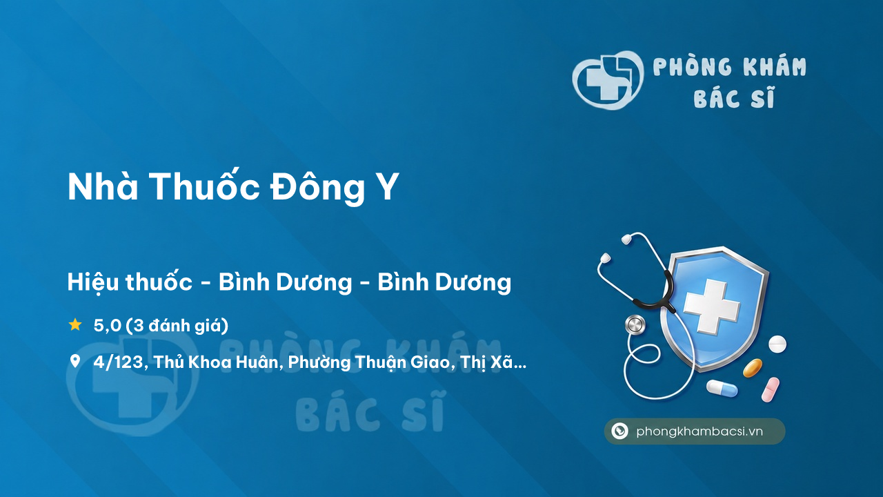 Nha Thuoc Dong Y Thuoc Tu Duoc Lieu Hoai An Thuan An