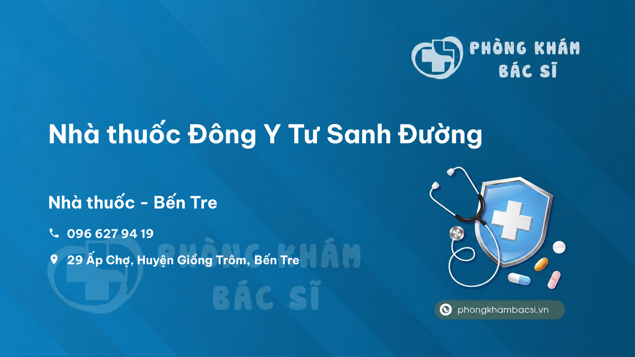 Nhà thuốc Đông Y Tư Sanh Đường, Giồng Trôm, Bến Tre