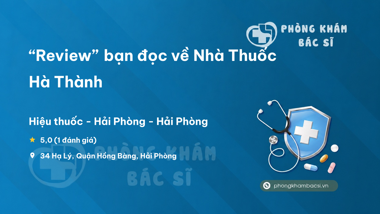 Nha Thuoc Ha Thanh Hong Bang