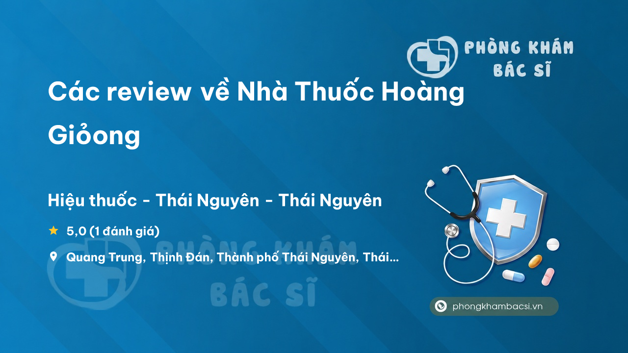 Nha Thuoc Hoang Gioong Thanh Pho Thai Nguyen
