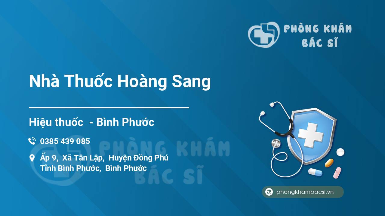 Nhà Thuốc Hoàng Sang