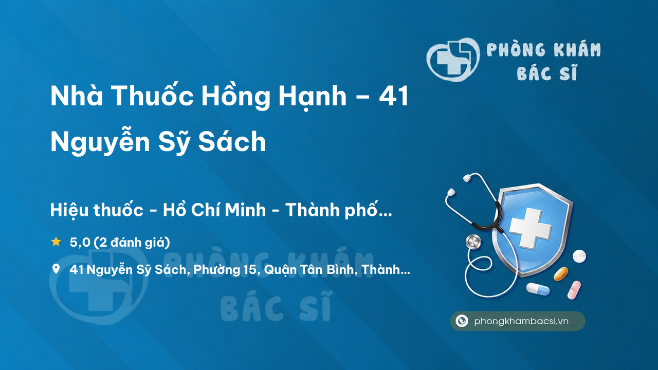 Nha Thuoc Hong Hanh Tan Binh