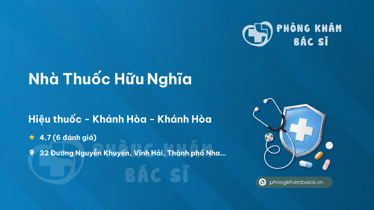 Nha Thuoc Huu Nghia Nha Trang