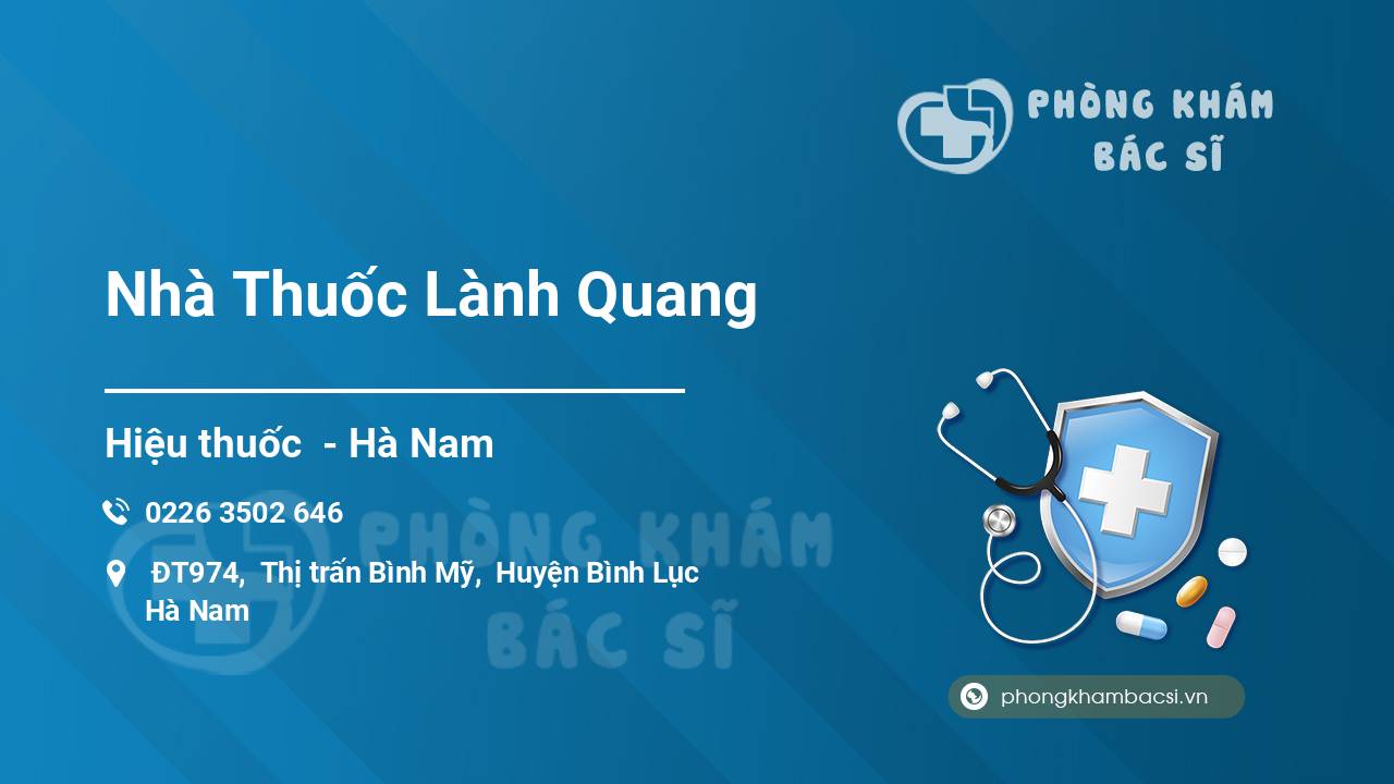Nhà Thuốc Lành Quang
