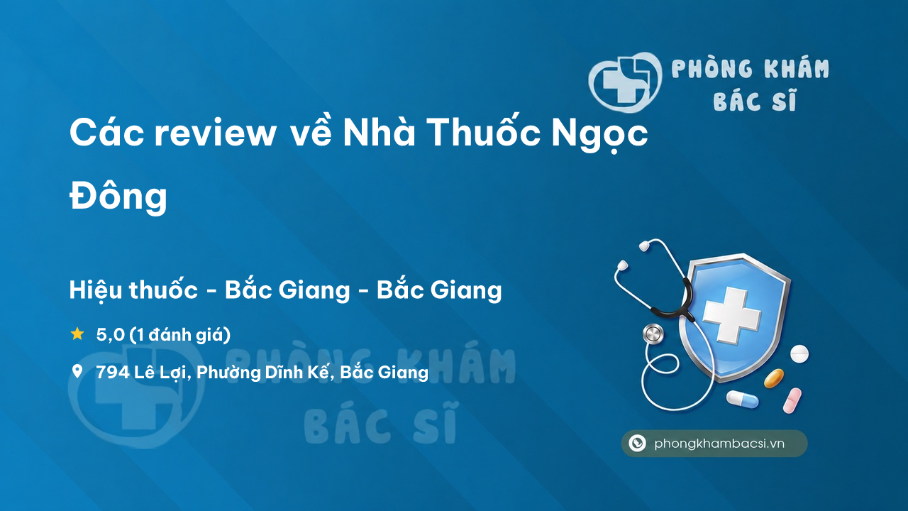 Nha Thuoc Ngoc Dong
