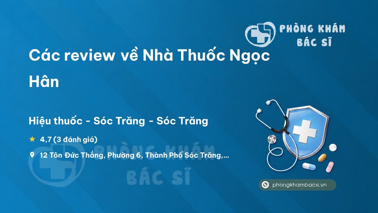 Nha Thuoc Ngoc Han Soc Trang