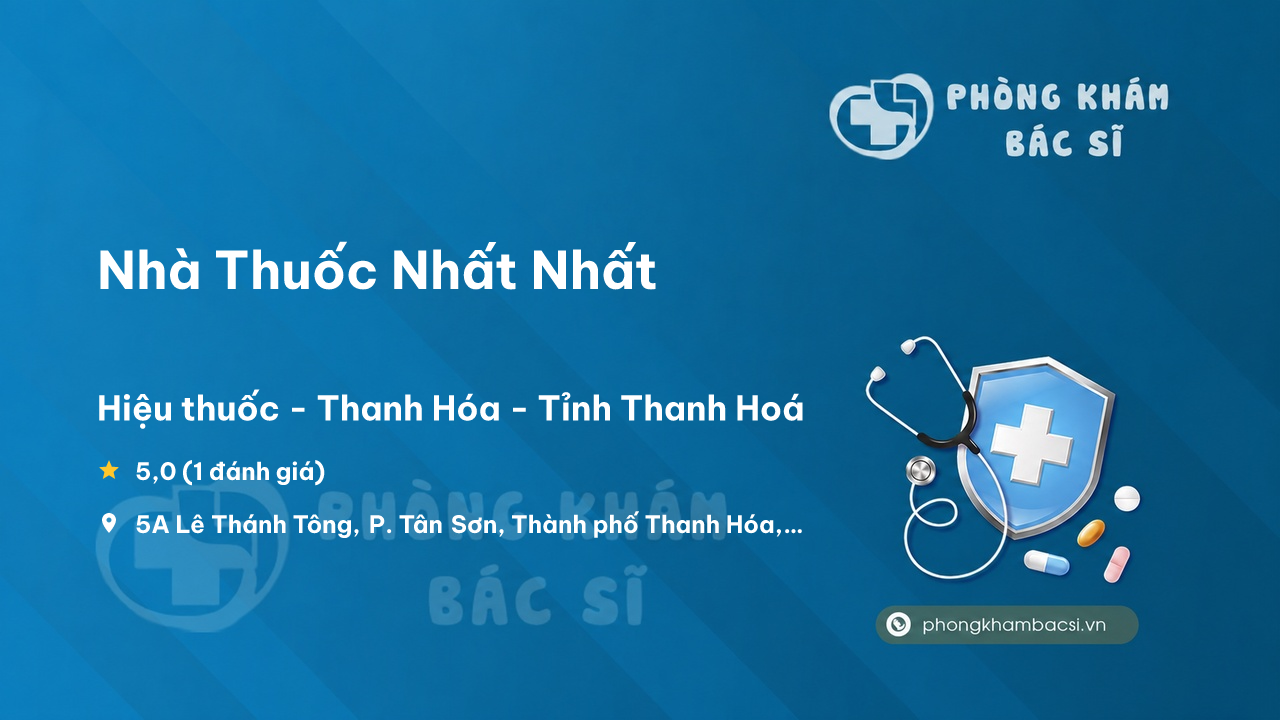 Nha Thuoc Nhat Nhat Thanh Pho Thanh Hoa