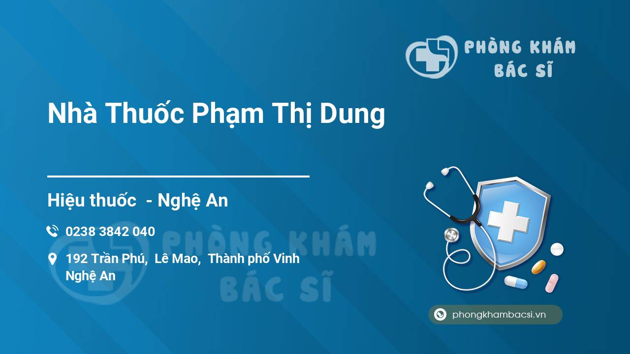 Nhà Thuốc Phạm Thị Dung
