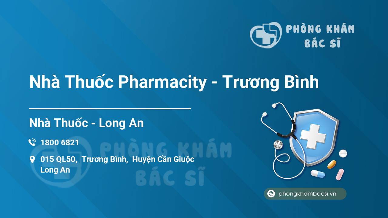 Nhà Thuốc Pharmacity - Trương Bình