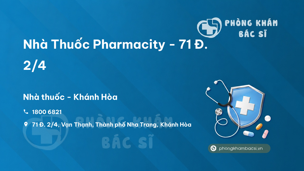 Nhà Thuốc Pharmacity - 71 Đ. 2/4, Vạn Thạnh, Thành phố Nha Trang