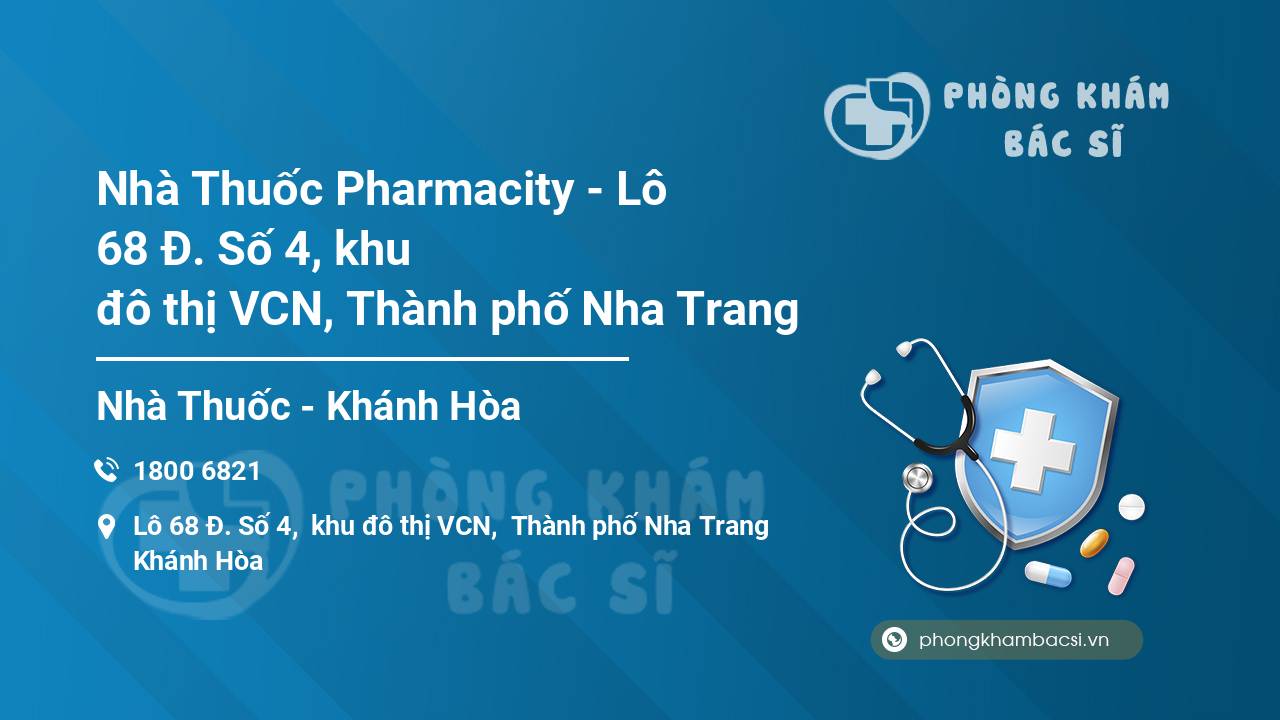 Nhà Thuốc Pharmacity - Lô 68 Đ. Số 4, khu đô thị VCN, Thành phố Nha Trang