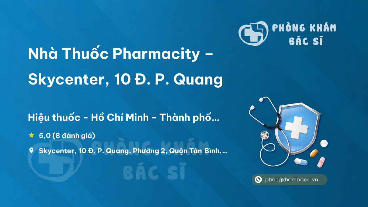 Nha Thuoc Pharmacity Tan Binh