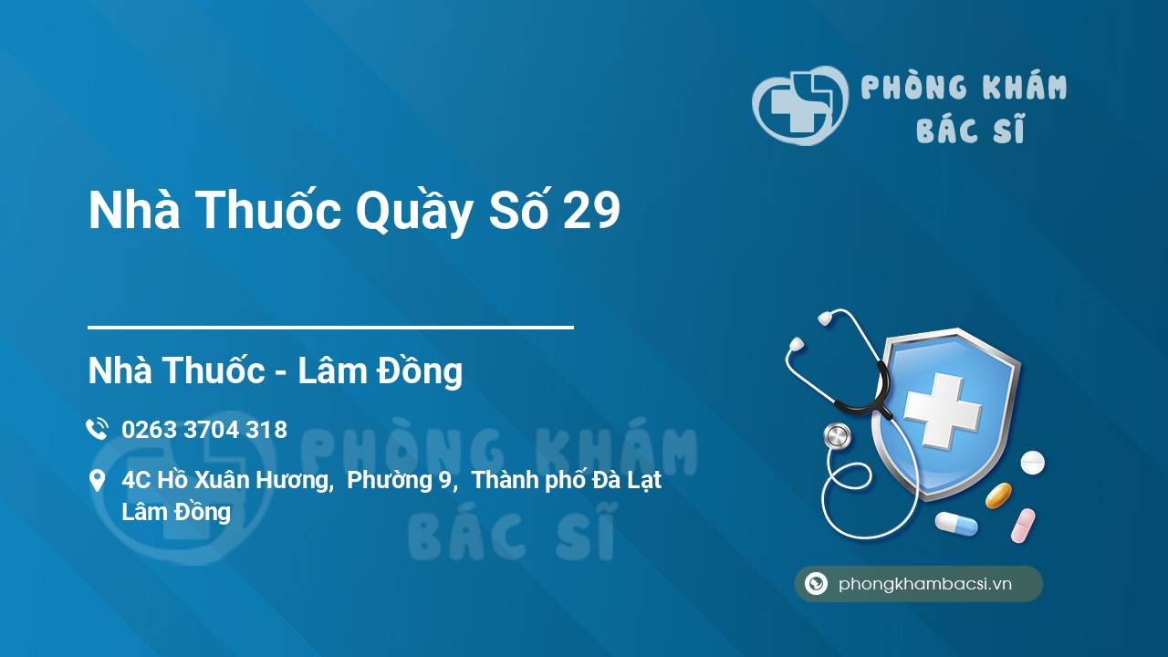 Nhà Thuốc Quầy Số 29