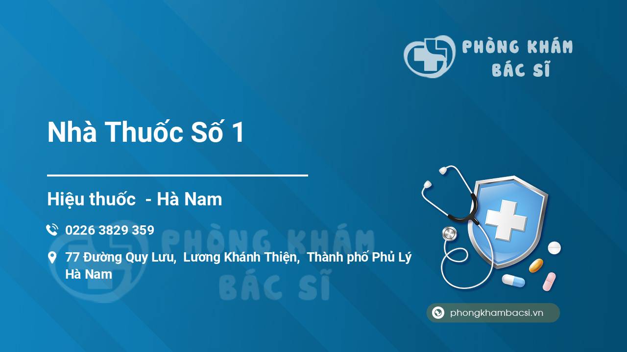 Nhà Thuốc Số 1