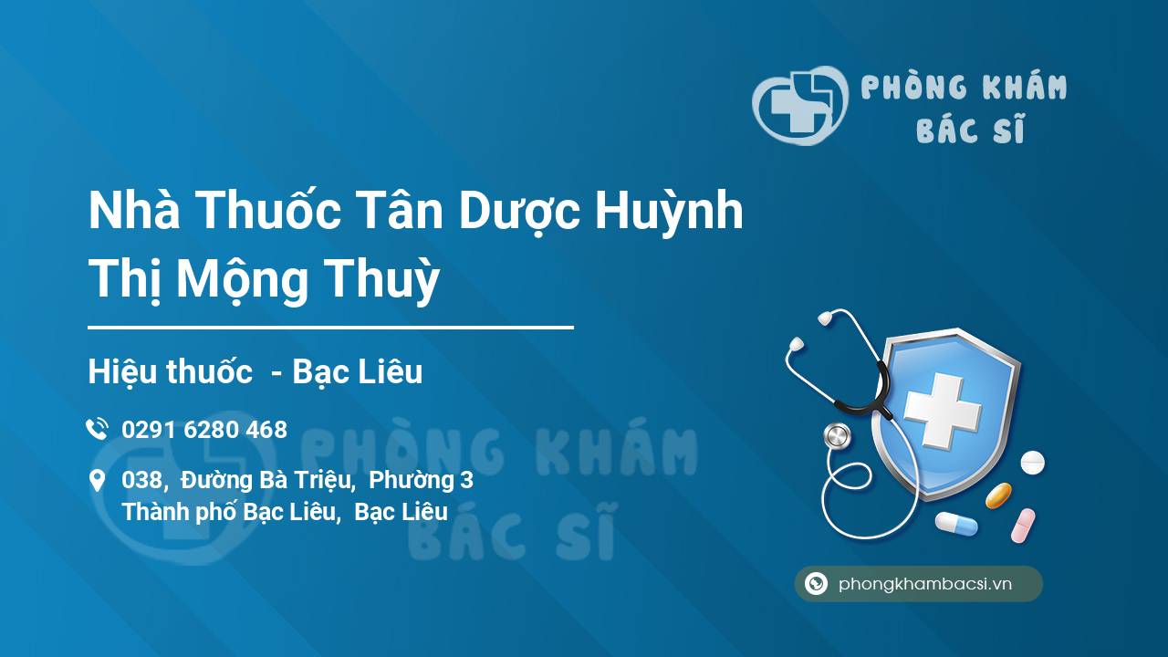 Nhà Thuốc Tân Dược Huỳnh Thị Mộng Thuỳ