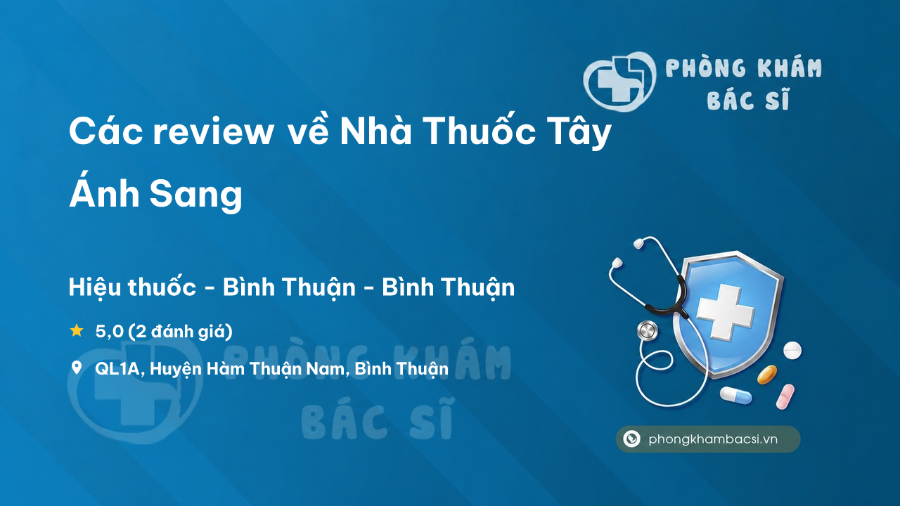 Nha Thuoc Tay Anh Sang Ham Thuan Nam