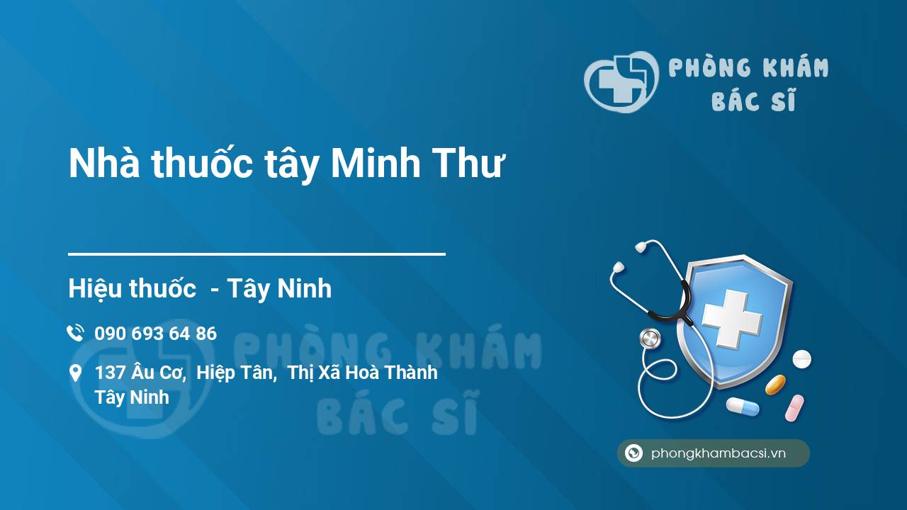Nhà thuốc tây Minh Thư