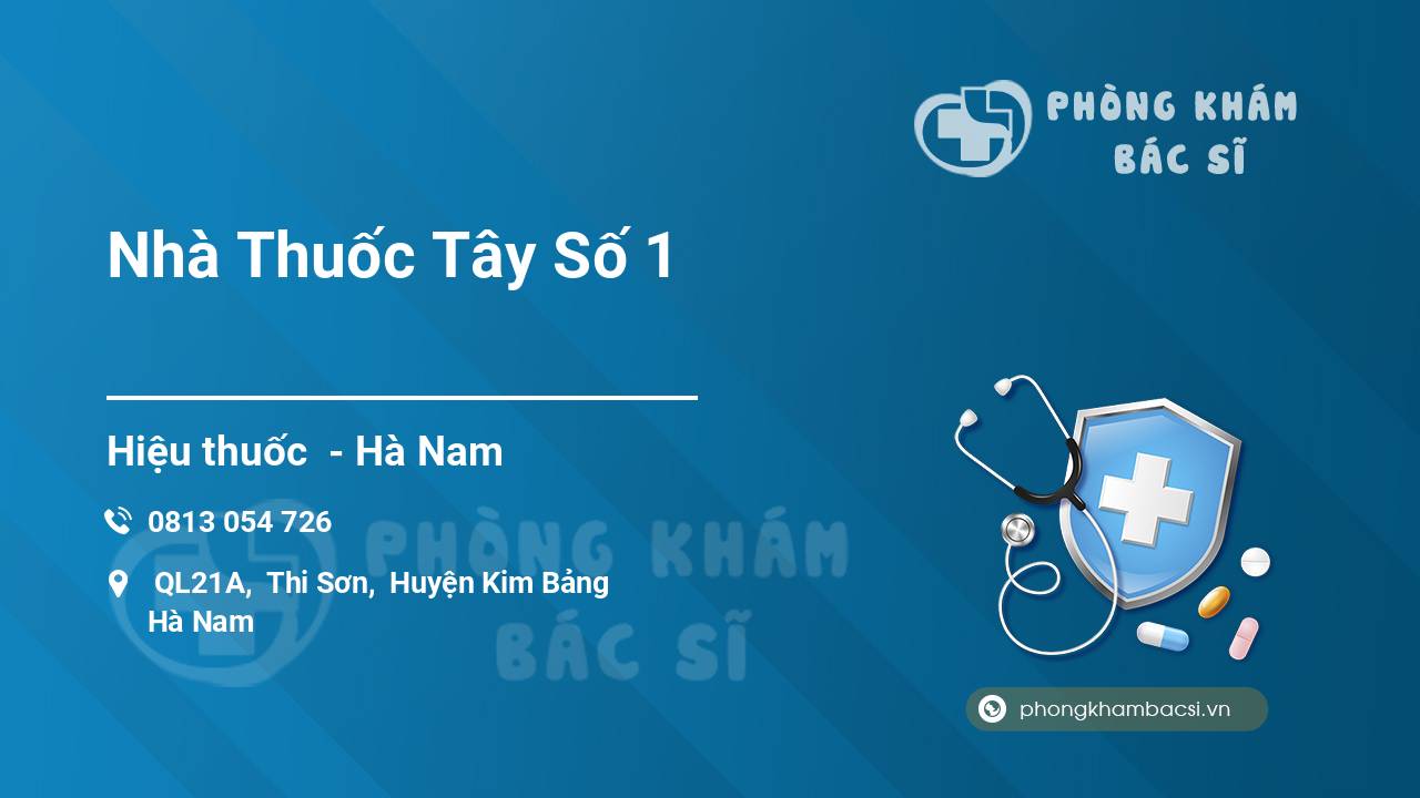 Nhà Thuốc Tây Số 1