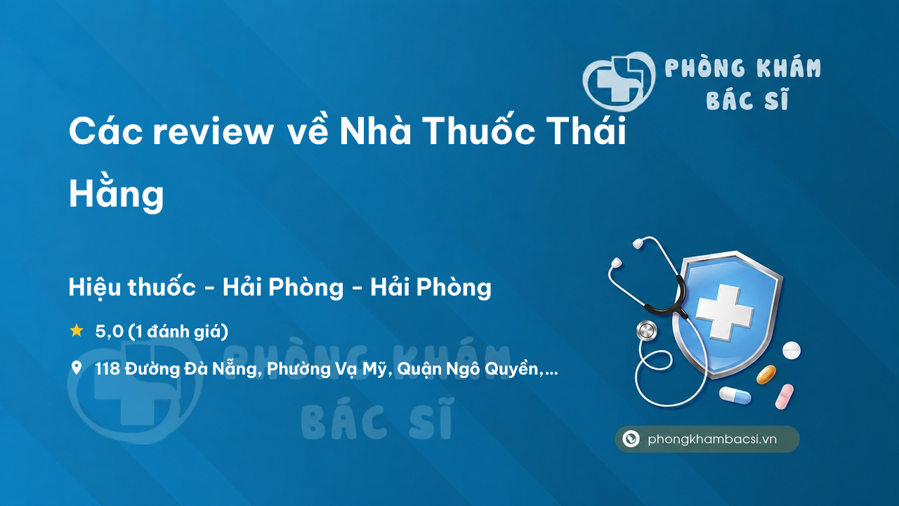 Nha Thuoc Thai Hang Ngo Quyen