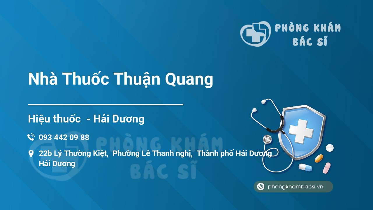 [Review] Chất lượng Nhà Thuốc Thuận Quang, Thành phố Hải Dương tốt không?