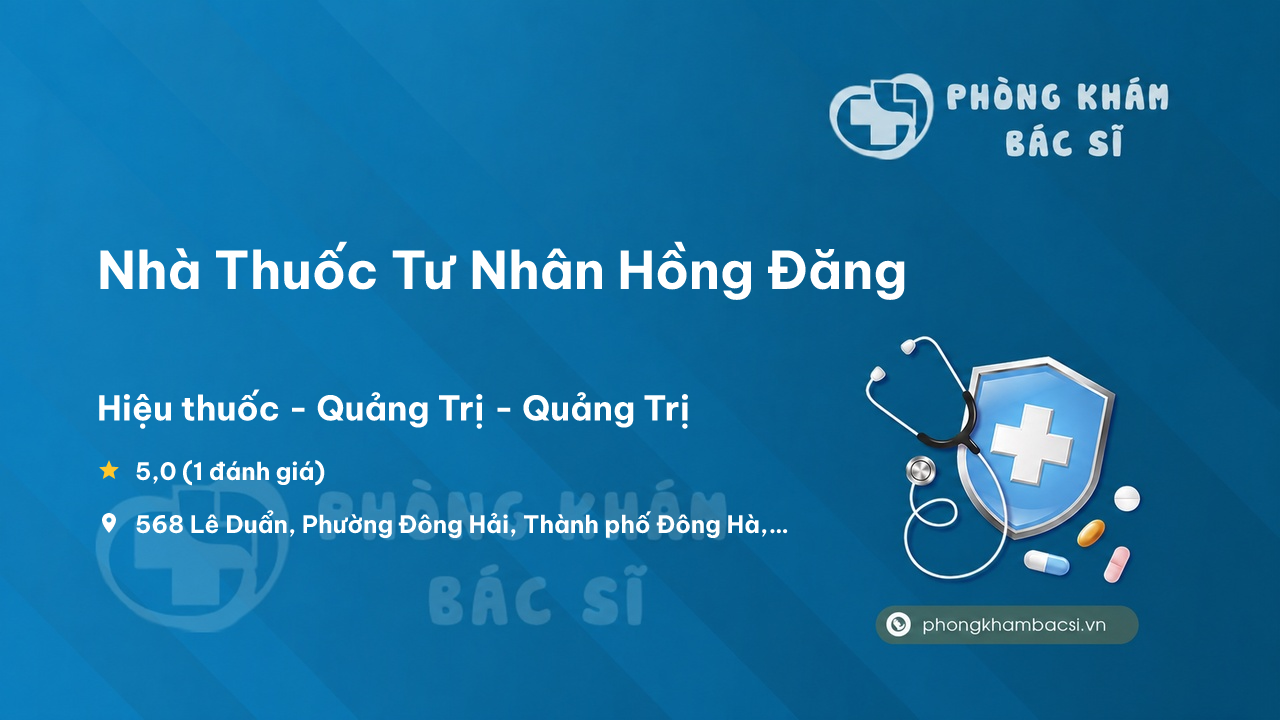 Nha Thuoc Tu Nhan Hong Dang Dong Ha