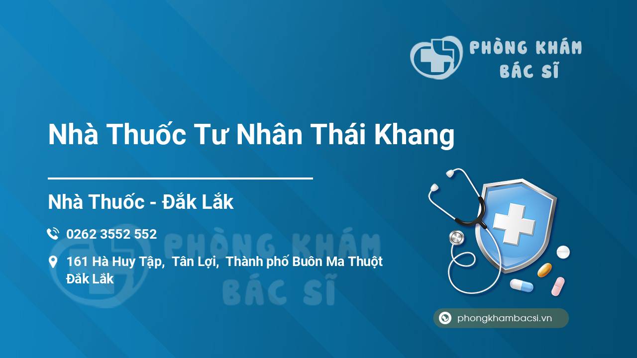 Nhà Thuốc Tư Nhân Thái Khang