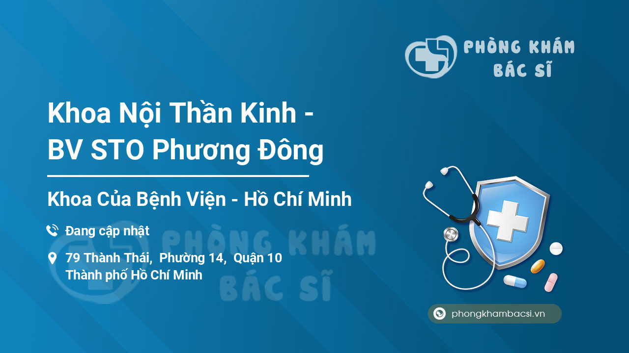 Khoa Nội Thần Kinh - BV STO Phương Đông