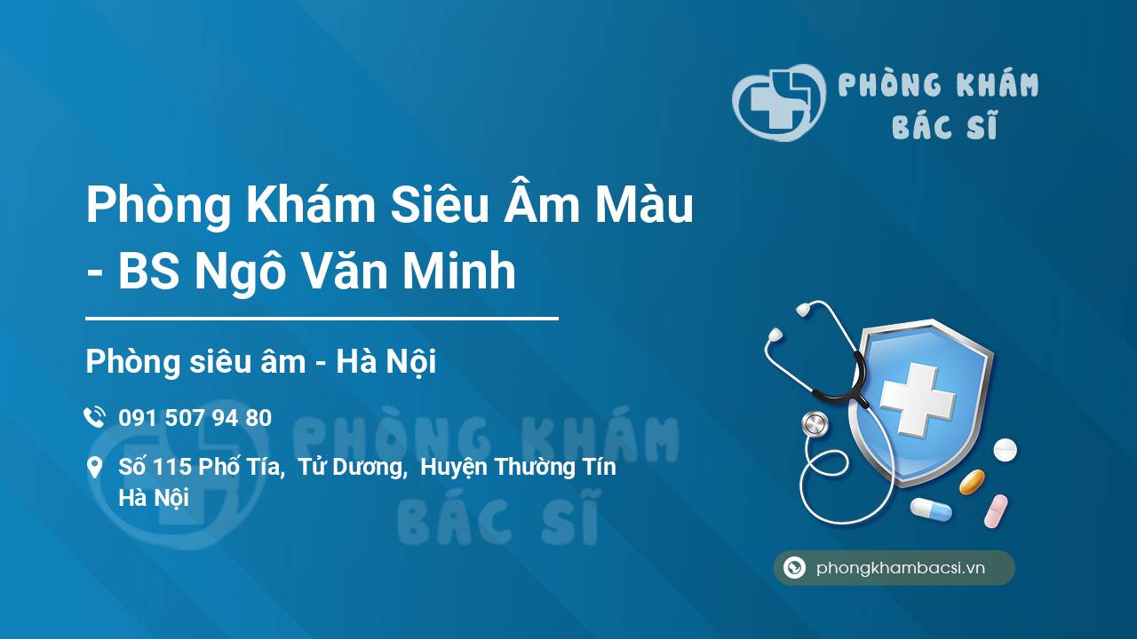 Phòng Khám Siêu Âm Màu - BS Ngô Văn Minh