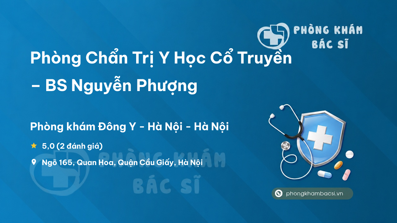 Phong Chan Tri Y Hoc Co Truyen Nguyen Phuong Cau Giay