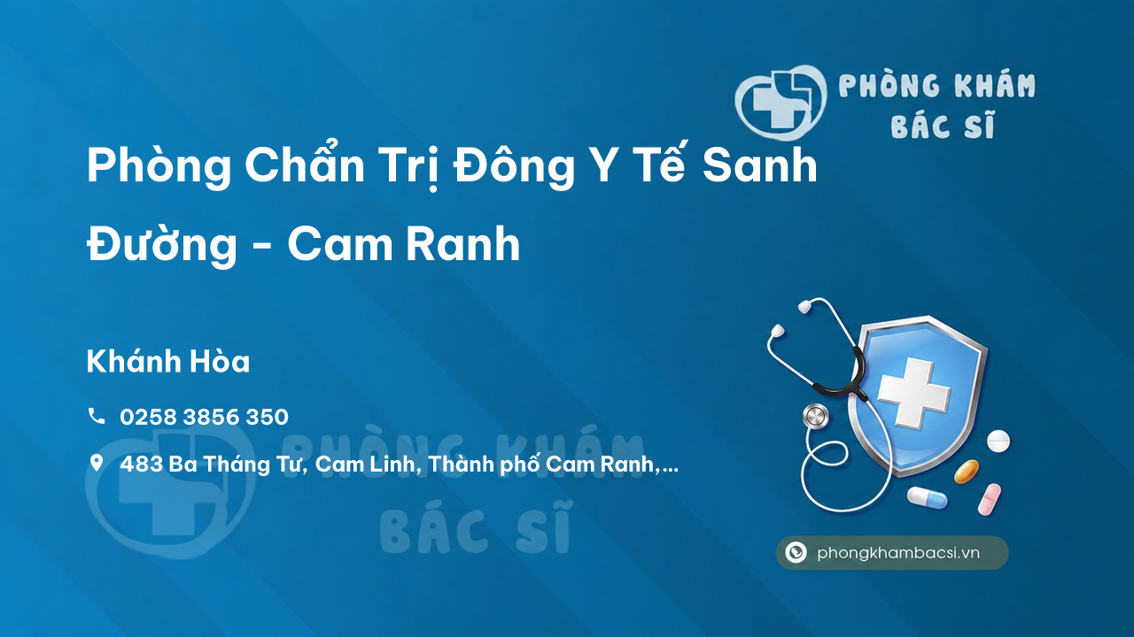 Phòng Chẩn Trị Đông Y Tế Sanh Đường - Cam Ranh