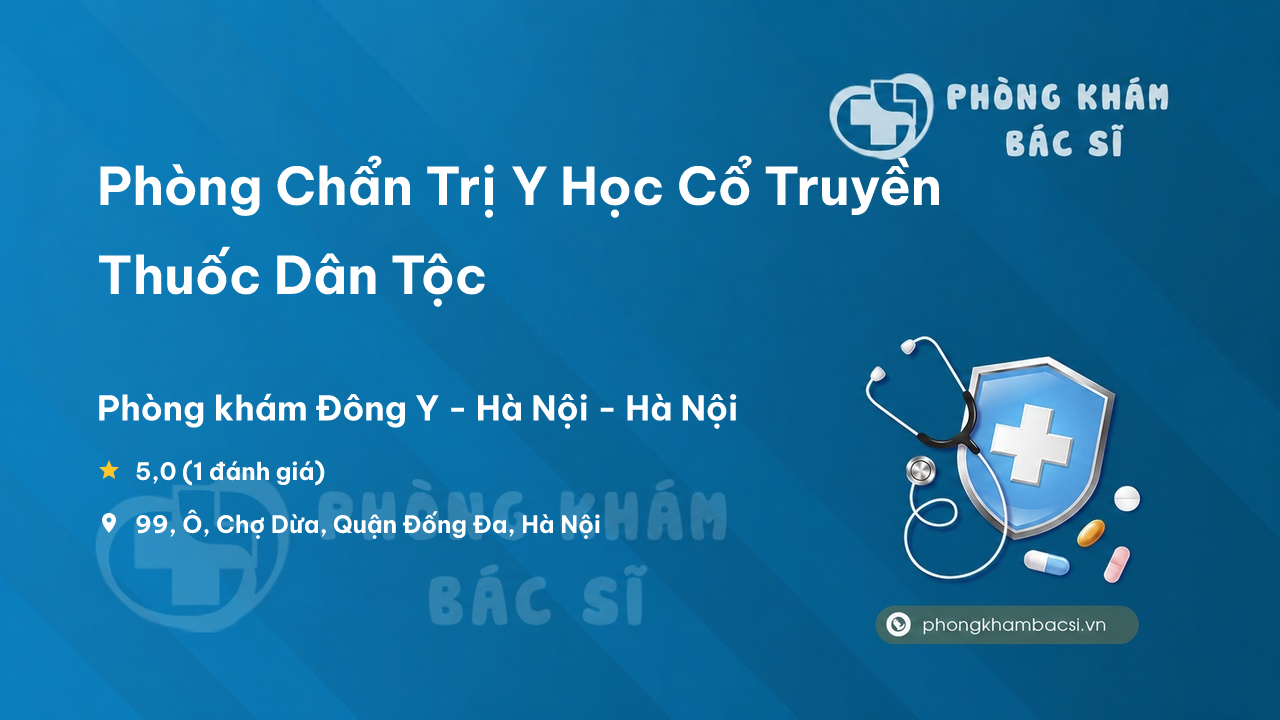 Phong Chan Tri Y Hoc Co Truyen Thuoc Dan Toc Dong Da