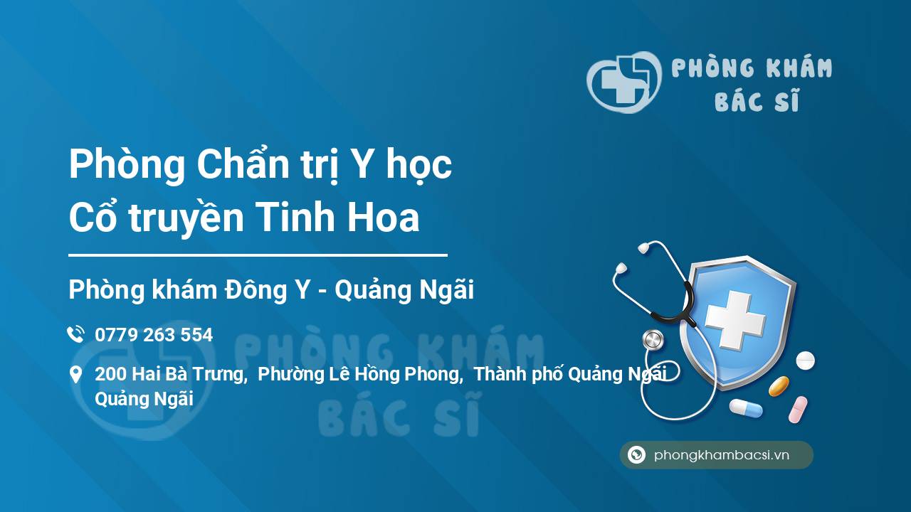 Phòng Chẩn trị Y học Cổ truyền Tinh Hoa