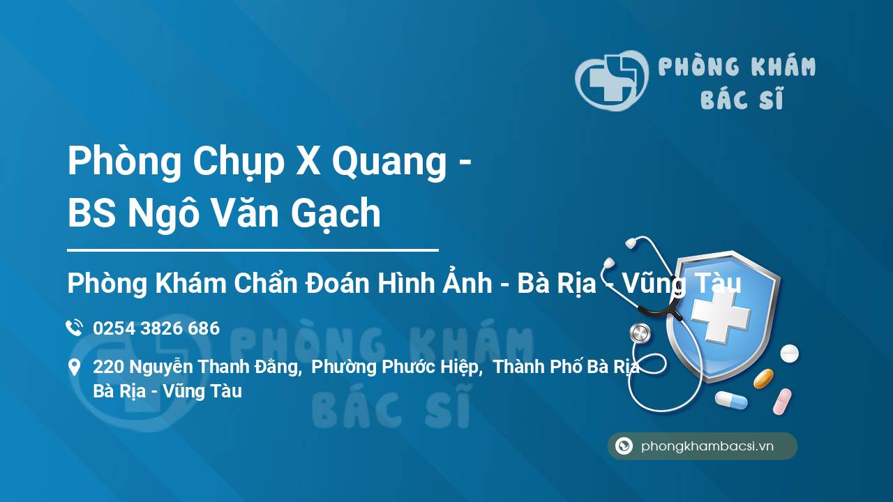 Phòng Chụp X Quang - BS Ngô Văn Gạch