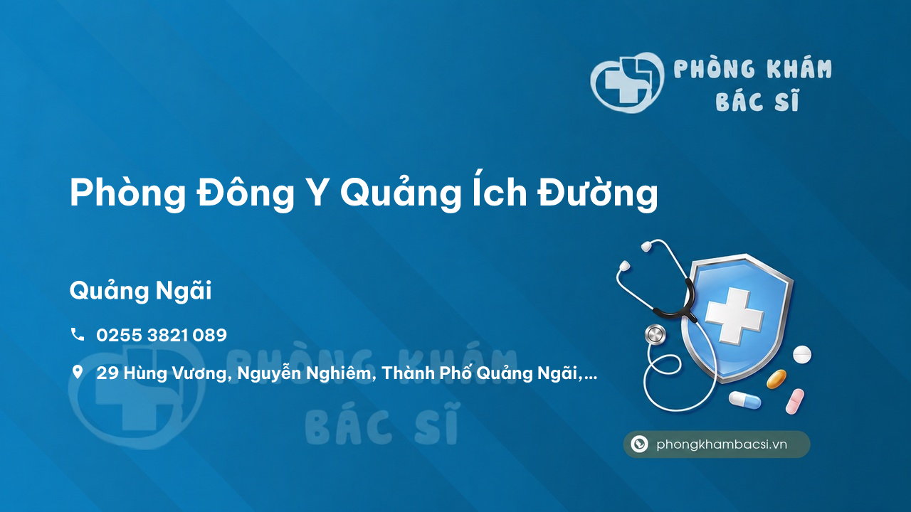 Phòng Đông Y Quảng Ích Đường