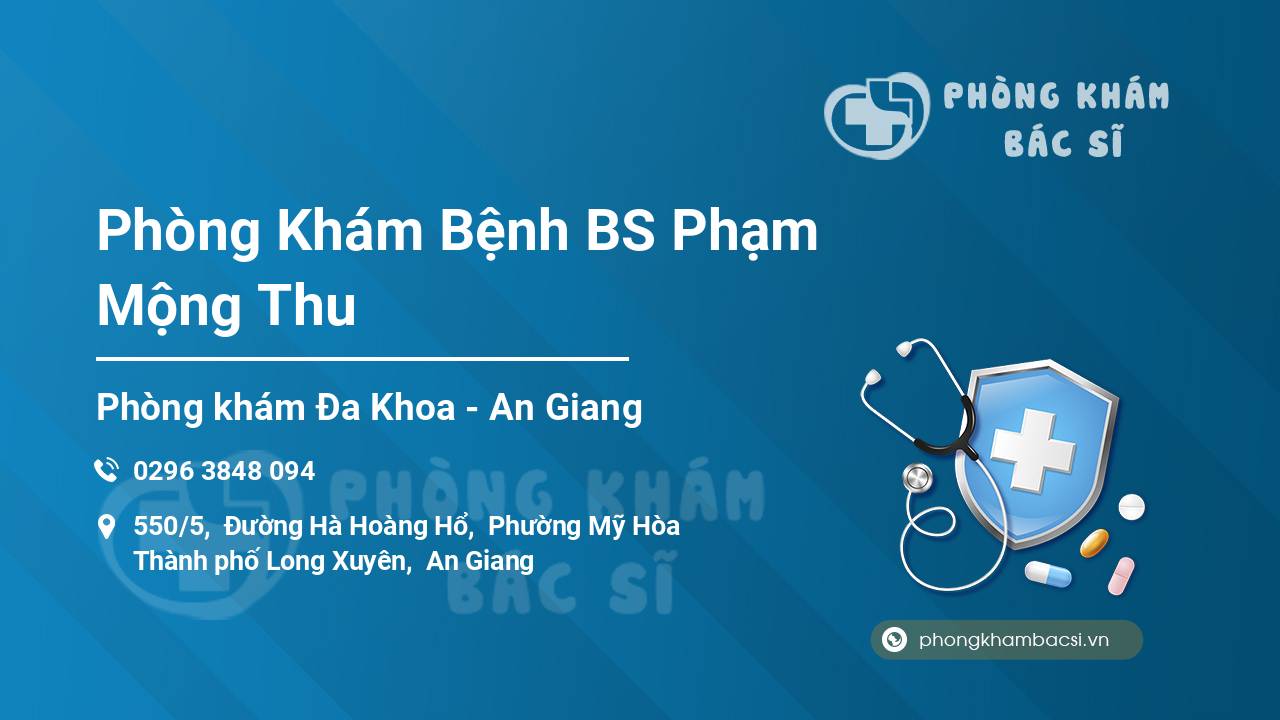 Phòng Khám Bệnh BS Phạm Mộng Thu