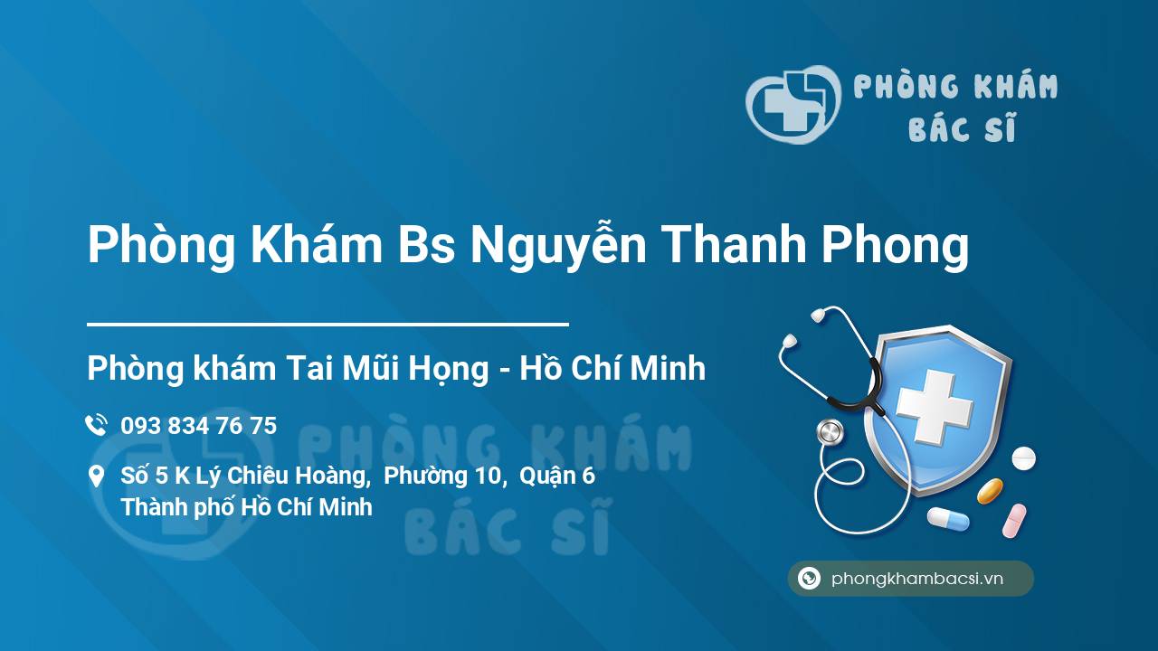 [Review] Phòng Khám Bs Nguyễn Thanh Phong, Quận 6, Hồ Chí Minh